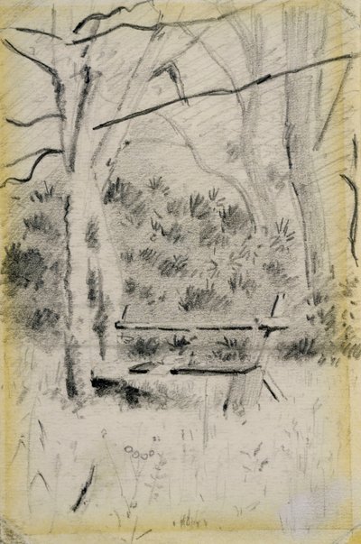 The Bench by Louis Michel Eilshemius